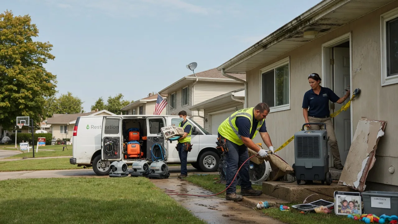Water Damage Restoration in Toluca, IL near me